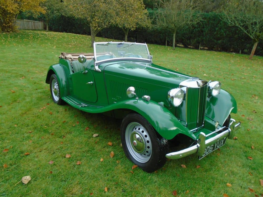 MG TD 1953 Matching Numbers Car | The Vintage Petrol Pump Garage