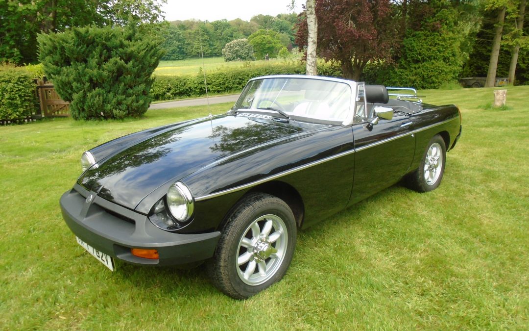 1980 MGB Roadster with Overdrive – SOLD