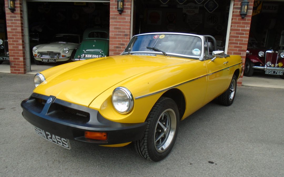 1978 MGB Roadster with Overdrive – £7,450