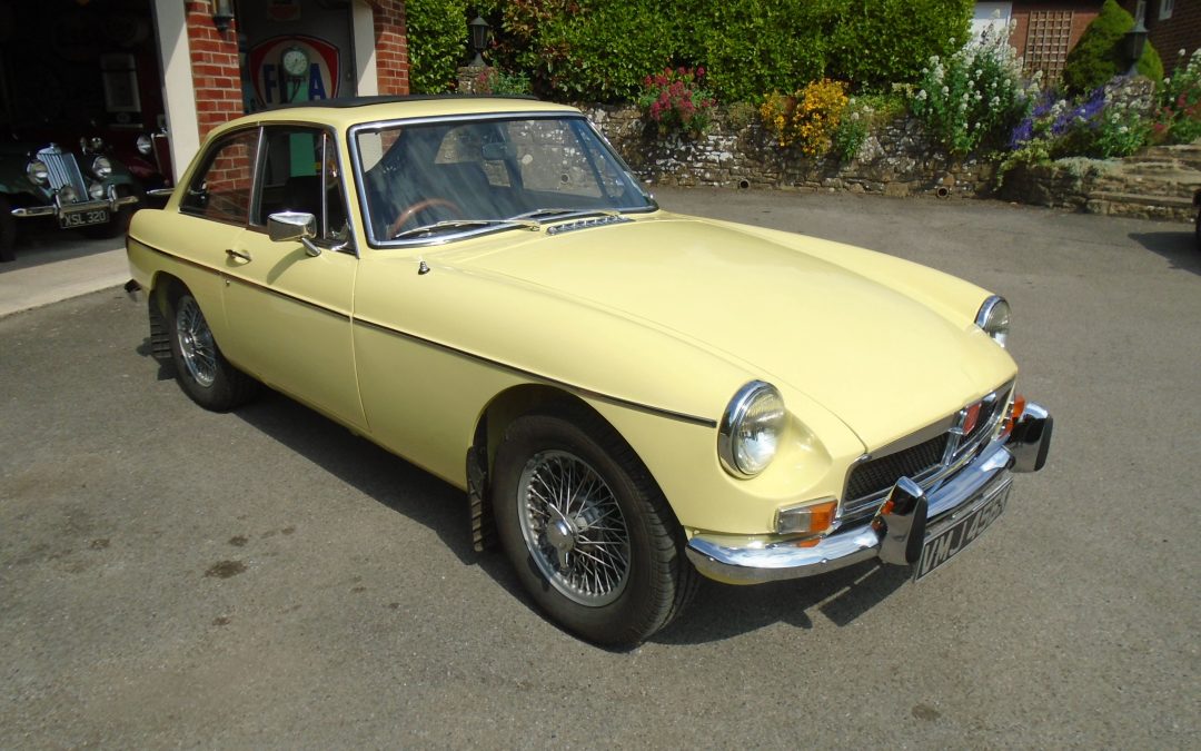 1972 MGB GT with Overdrive – SOLD