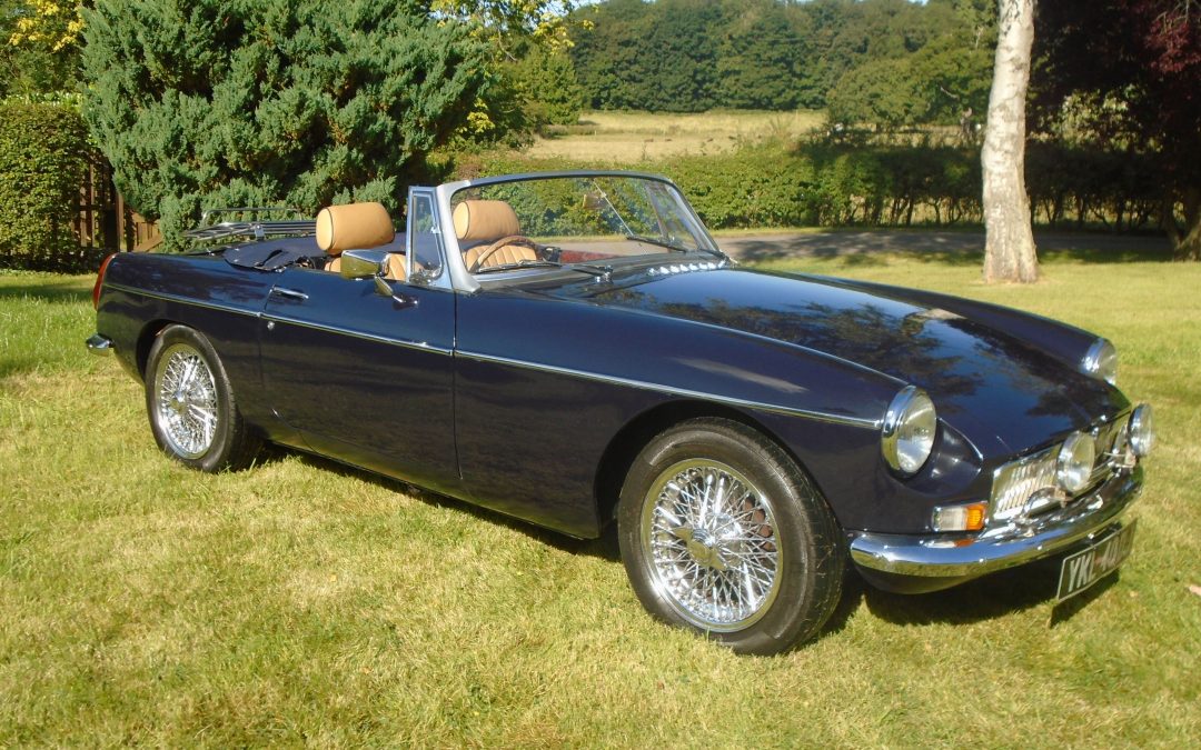 1971 MGB Roadster with Overdrive – SOLD