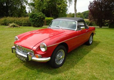 1971 MGB Roadster with Overdrive