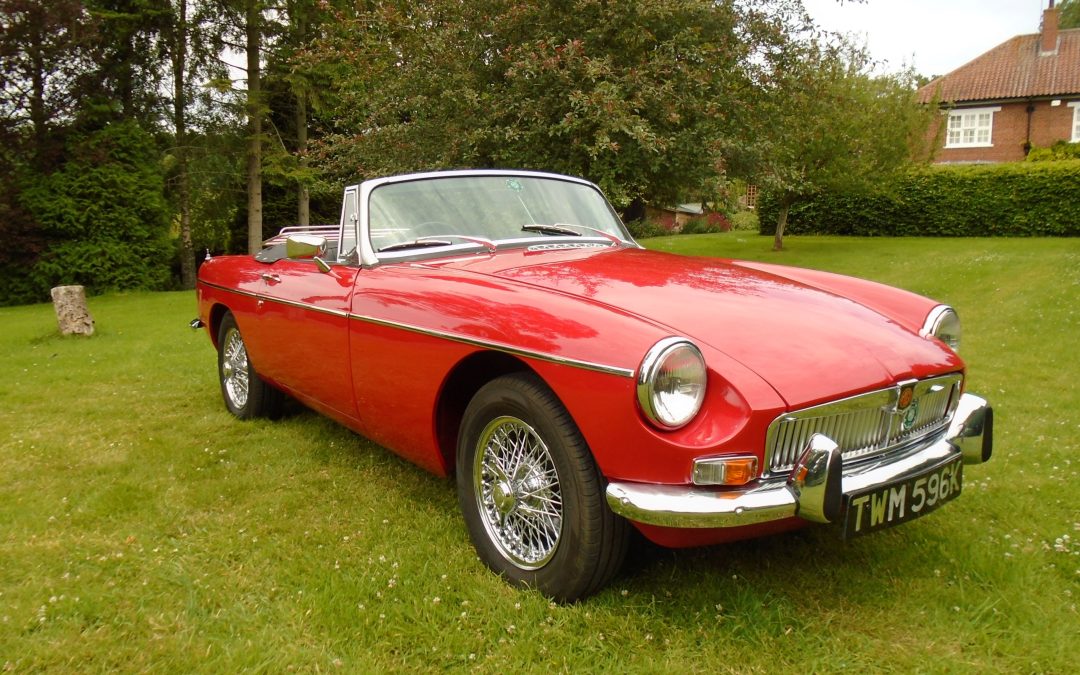 1971 MGB Roadster with Overdrive – £16,500