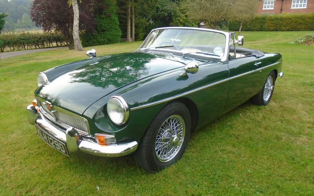 1965 MGB Roadster with Overdrive – SOLD