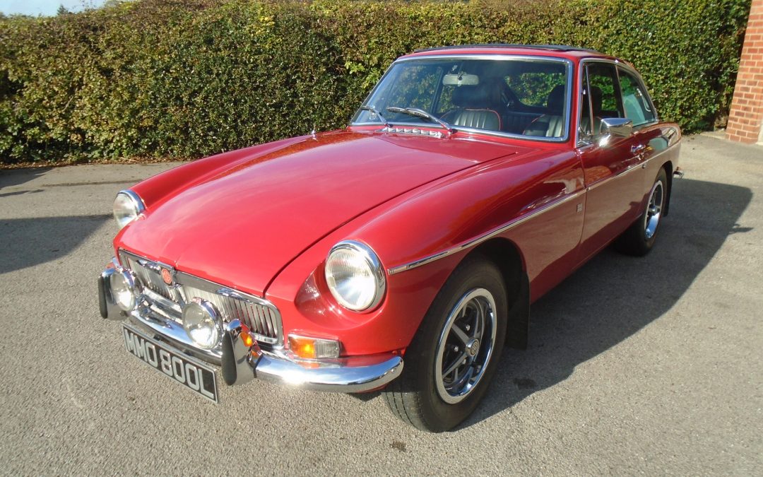 1972 MGB GT with Overdrive – £12,000