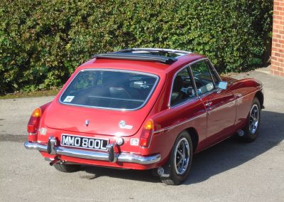 1972 MGB GT with Overdrive