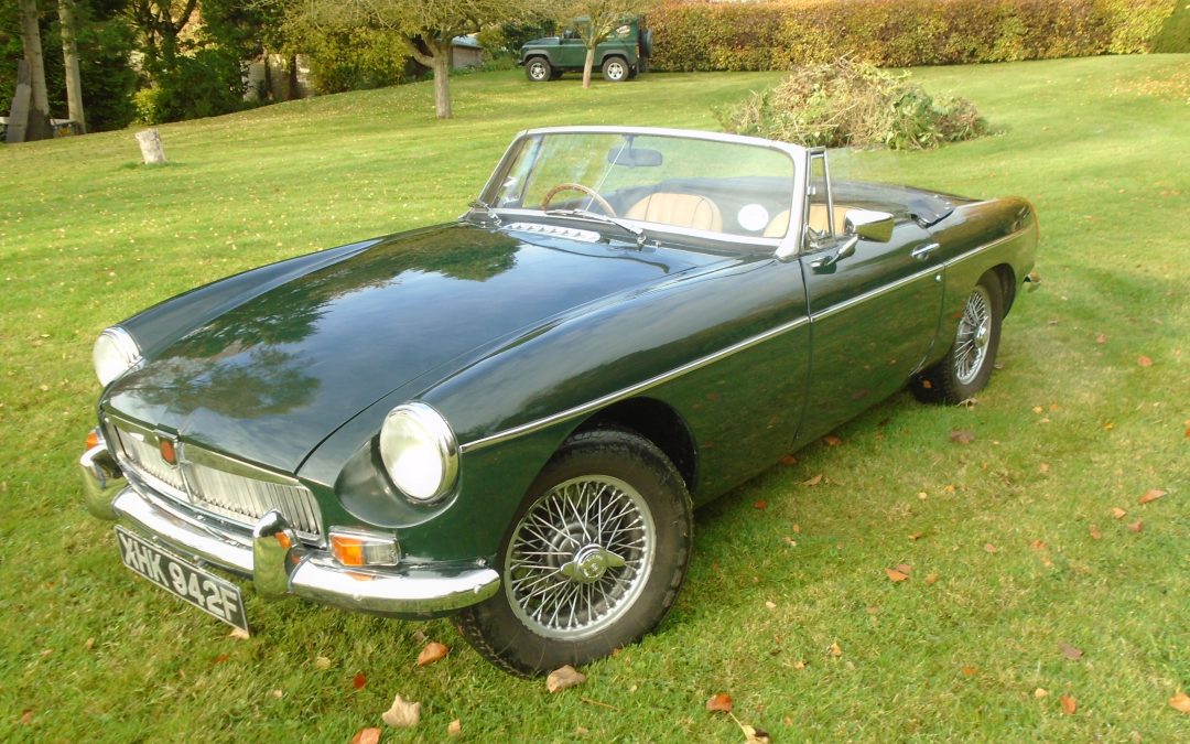 1967 MGB Roadster with Overdrive – £8,000