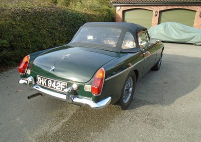 1967 MGB Roadster with Overdrive