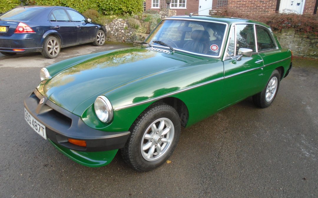 1978 MGB GT with Overdrive – SOLD